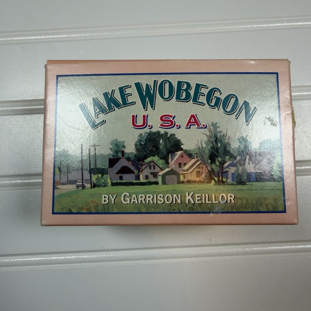 Lake Wobegone USA Cassette Tape Set Complete NPR‎ Garrison Keillor Not Tested